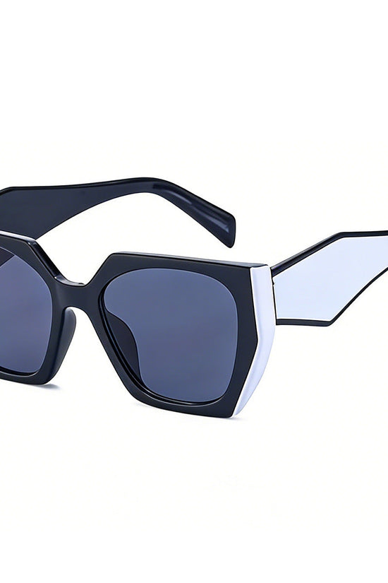 Fashion Cat Eye Wide Temple Sunglasses for Women, High-End  Full Frame Sun Glasses, Designer Style Eyewear 