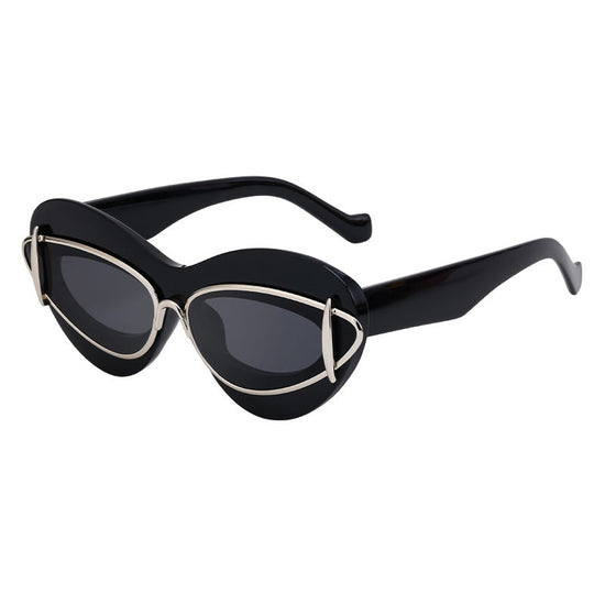 New  Fashion Cat-Eye Sunglasses for Women, Y2K Small Frame Sun Glasses, Trendy Driving Shades 