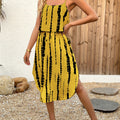  Yellow background with black stripes