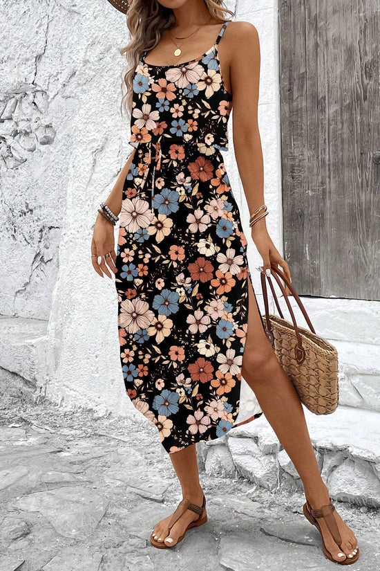 Printed camisole dress 