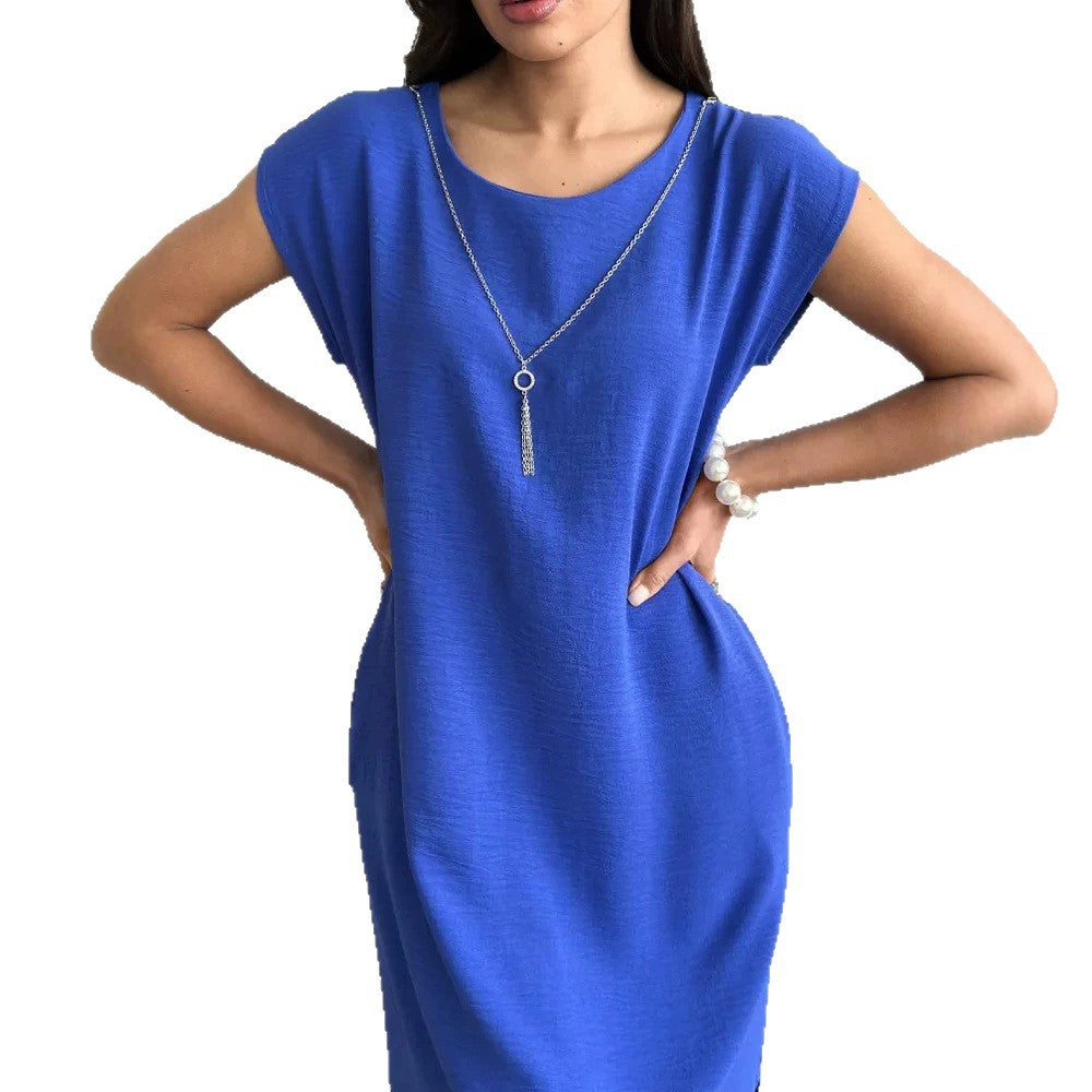 Sleeveless slim fit dress for women
