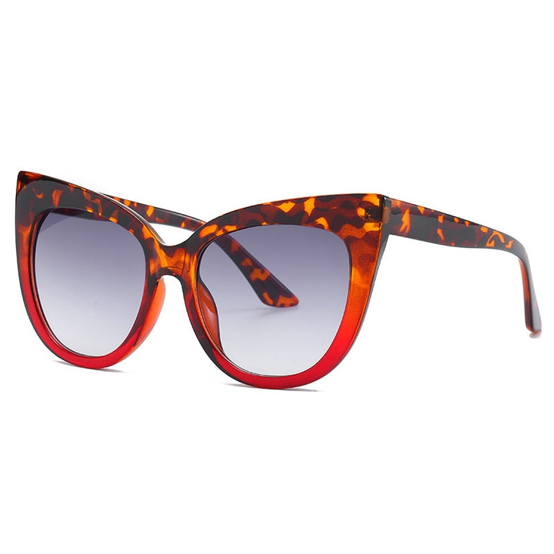 Star Style Luxury Sunglasses Women Oversized Cat Eye Sunglasses eprolo