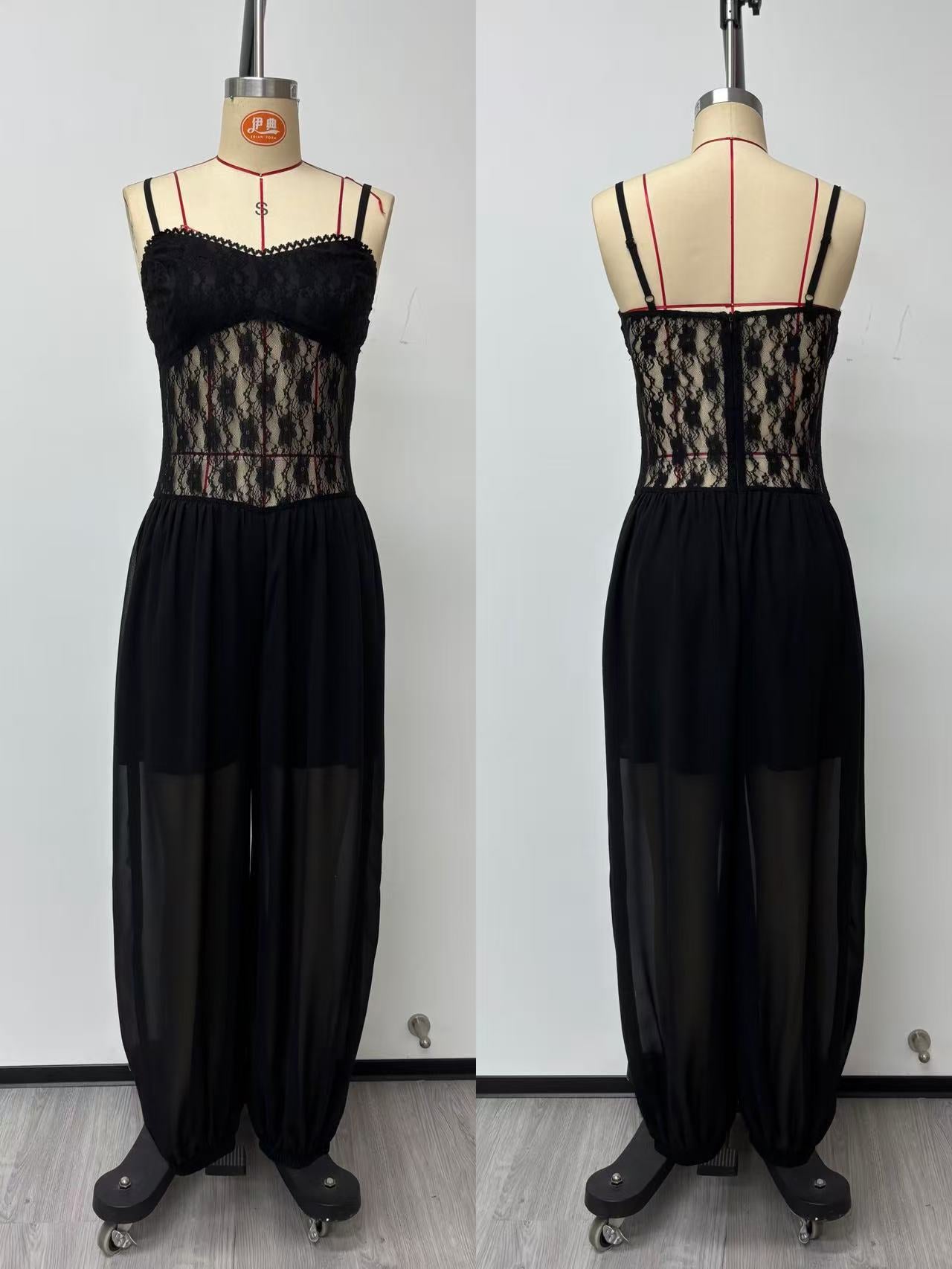 Women's Camisole Strap Loose Wide-Leg Jumpsuit | Casual Everyday Jumpsuit in 5 Colors 