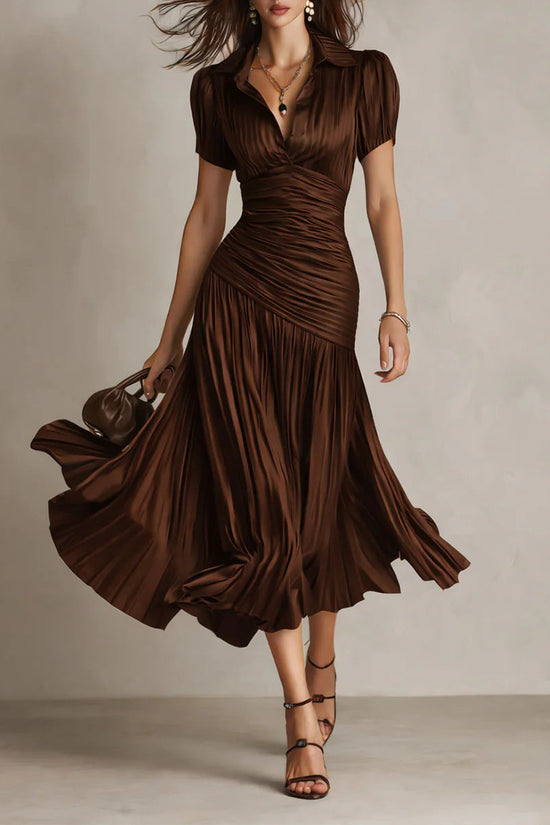 Striped patchwork dress 