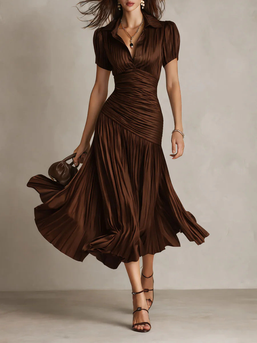 Striped patchwork dress 