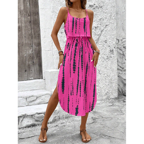 Printed camisole dress 
