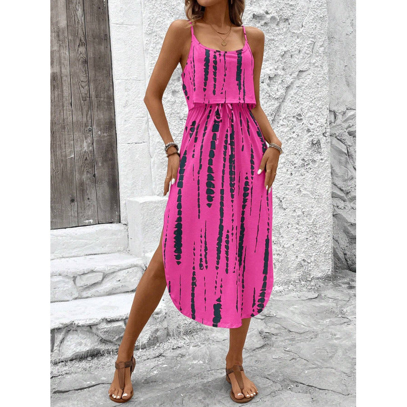 Printed camisole dress 