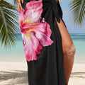  Black Hibiscus Print