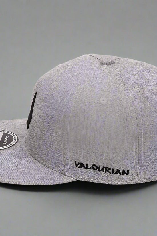 Unisex Grey Wool Snapback FitiqueFit