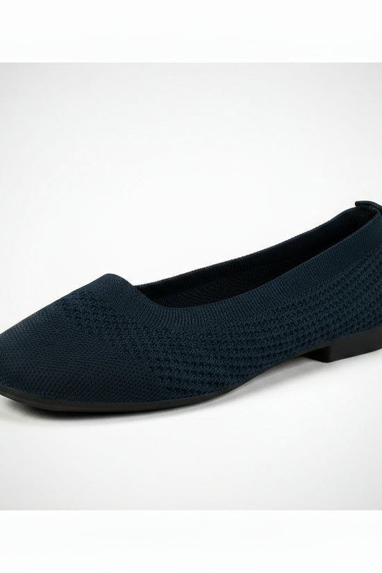 Large Size Flying Woven Women's Shoes Shallow Mouth Mesh Breathable CJ