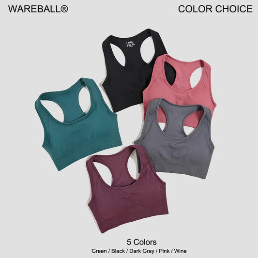 🏋️‍♀️ Women's Padded Sports Bra Tank Top FitiqueFit