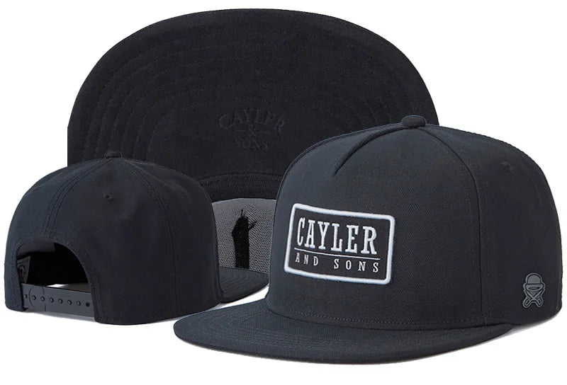 Classic Snapback Hat – Flat Bill Adjustable Baseball Cap FitiqueFit