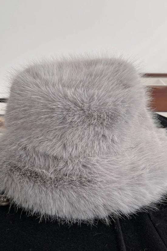 Winter New Imitation Fox Fur Fur Velvet Ladies Hat Ins Style Korean Fashion Luxury Fisherman Hat Outdoor Shopping Accessories 