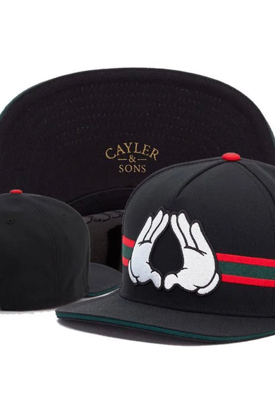 Skull Hand Snapback Hat – Flat Bill Adjustable Baseball Cap FitiqueFit