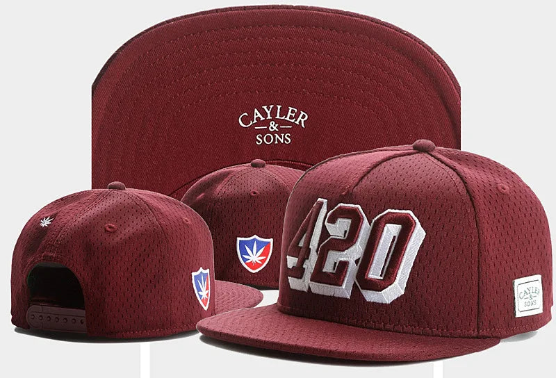 Skull Hand Snapback Hat – Flat Bill Adjustable Baseball Cap FitiqueFit