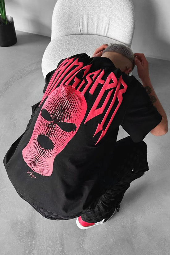 👕 Masked Persona Oversized Harajuku T-Shirt FitiqueFit
