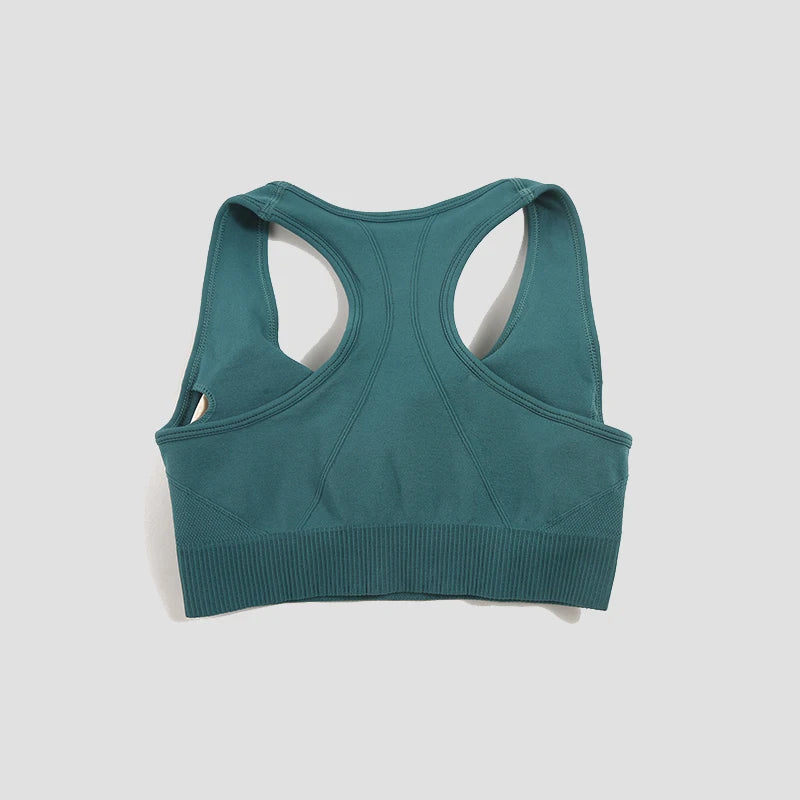 🏋️‍♀️ Women's Padded Sports Bra Tank Top FitiqueFit