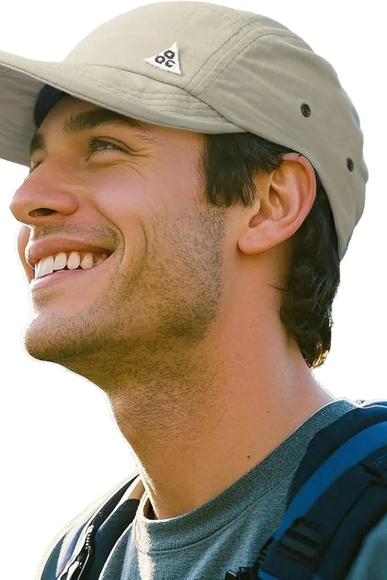 Summer Trucker Cap – 5-Panel Baseball Hat with Short Brim FitiqueFit