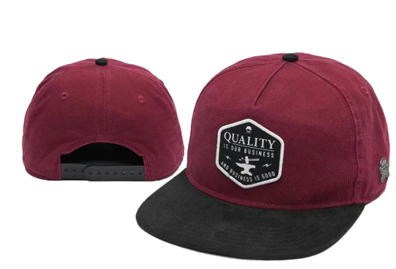 Skull Hand Snapback Hat – Flat Bill Adjustable Baseball Cap FitiqueFit