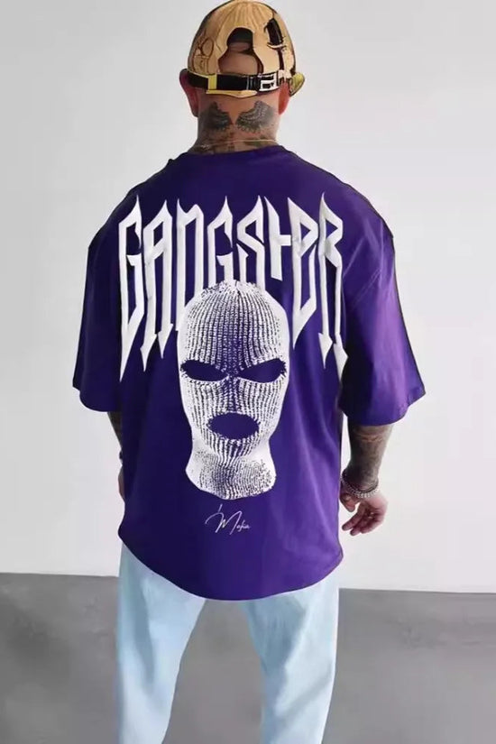 👕 Masked Persona Oversized Harajuku T-Shirt FitiqueFit