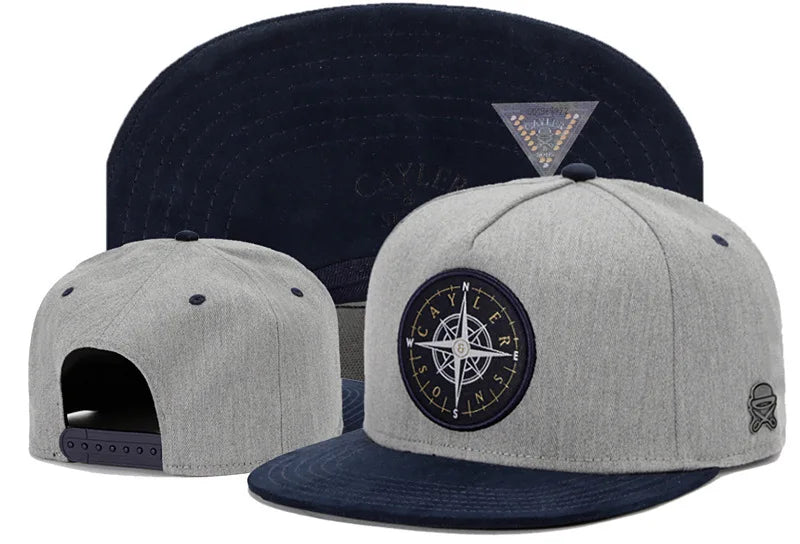 Skull Hand Snapback Hat – Flat Bill Adjustable Baseball Cap FitiqueFit