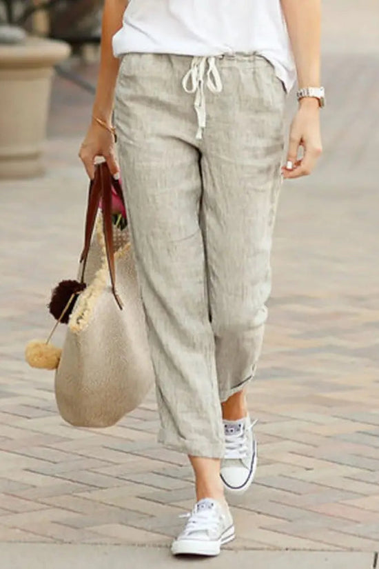 Cotton Y2K Wide Leg Pants – High Waist Streetwear Baggy Trousers FitiqueFit
