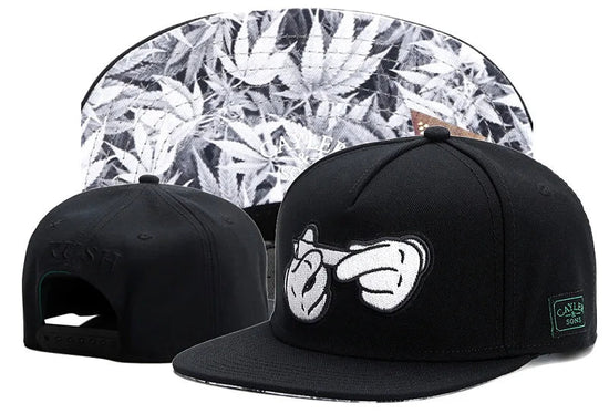 Classic Snapback Hat – Flat Bill Adjustable Baseball Cap FitiqueFit