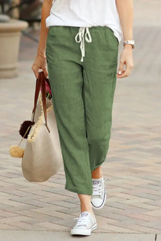 Cotton Y2K Wide Leg Pants – High Waist Streetwear Baggy Trousers FitiqueFit