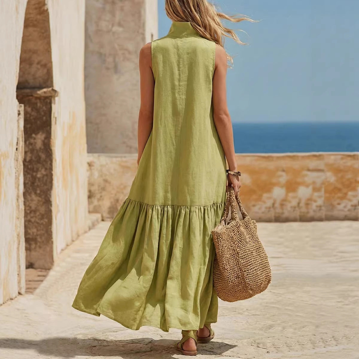 Resort-style Loose Casual Dress For Women 