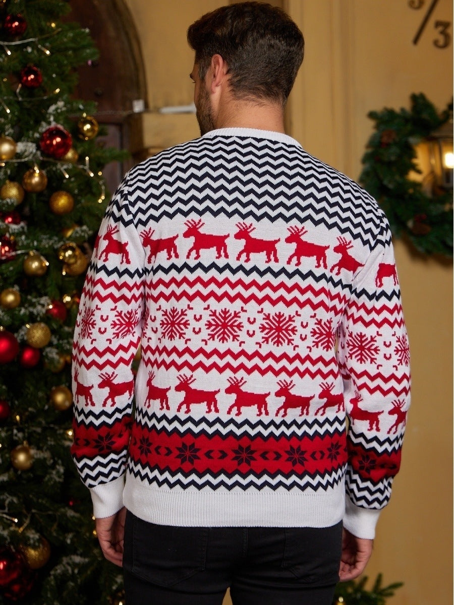 Fashion European And American Sweater New Couple Outfit CJ