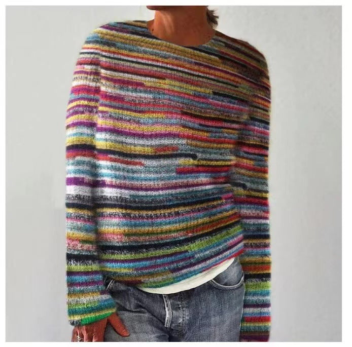 Women’s Fashionable Pullover Sweater Top | Cozy Everyday Knit 