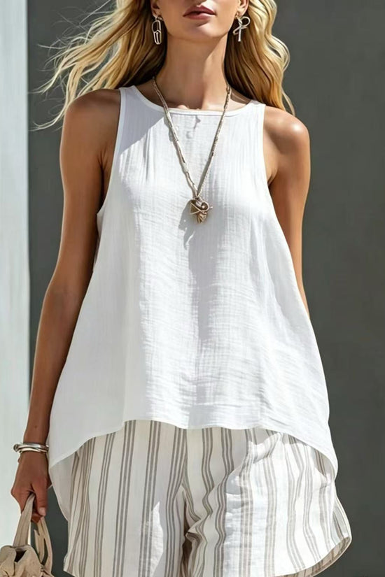 Solid Color V-Neck Long-Sleeve Shirt Womens Loose-Fitting Button-Up Top 