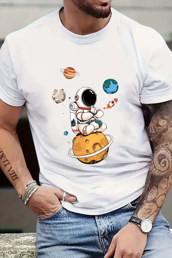 Men’s Astronaut Graphic T-Shirt CJ US