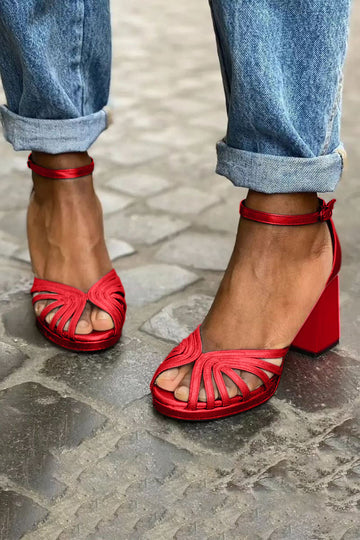 Bright Red Pure Red