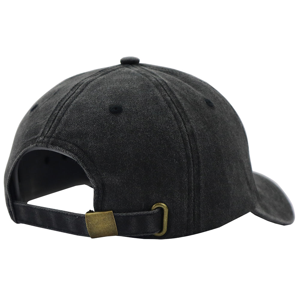 Horse Girl Embroidered Vintage Washed Baseball Cap – Adjustable Equestrian Hat 