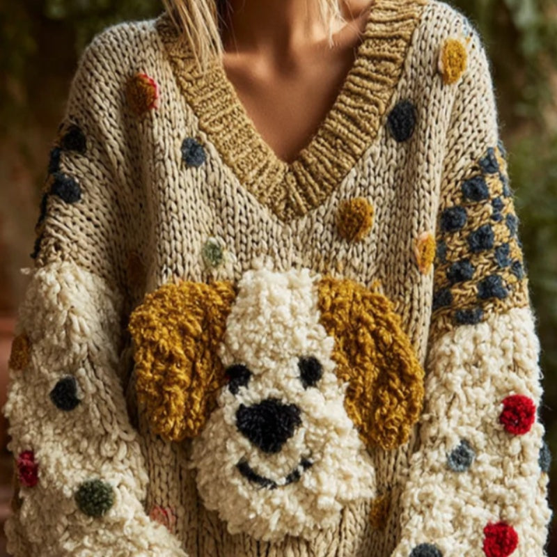 Long-sleeved Sweater For Women In Autumn And Winter Soft And Cozy 