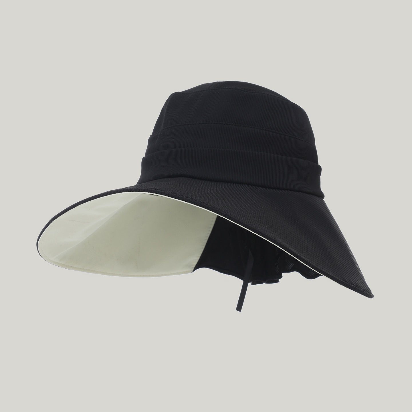 Cross-border Minimalist Light Board Vertical Stripe Wide-brimmed Sun Hat For Daily Outdoor Hiking And Climbing, Sun Protection Hat 