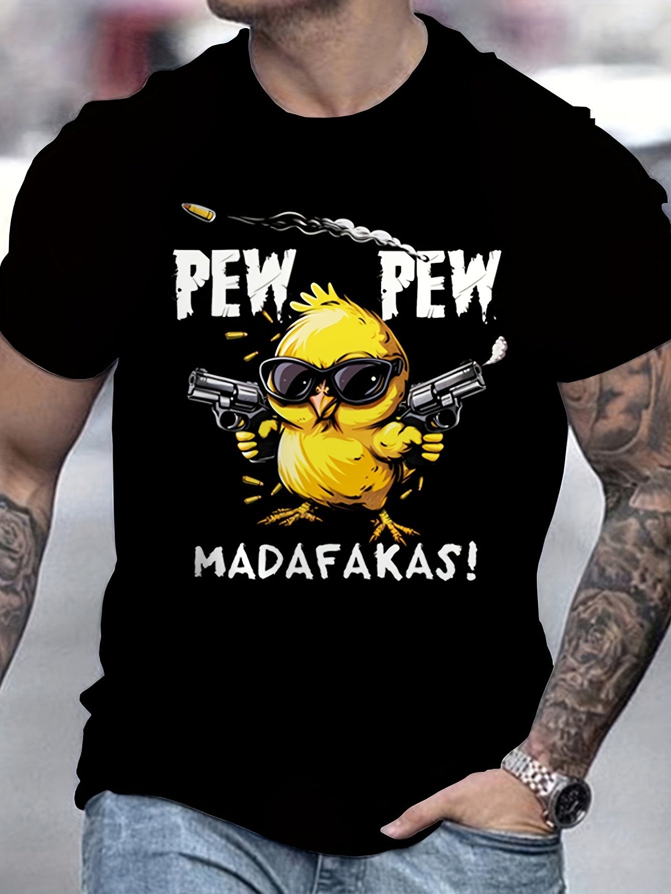 Cool Girl Cartoon T-Shirt for Men CJ US