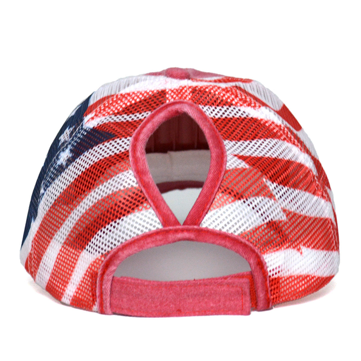 Women's Ripped Embroidered Baseball Cap 