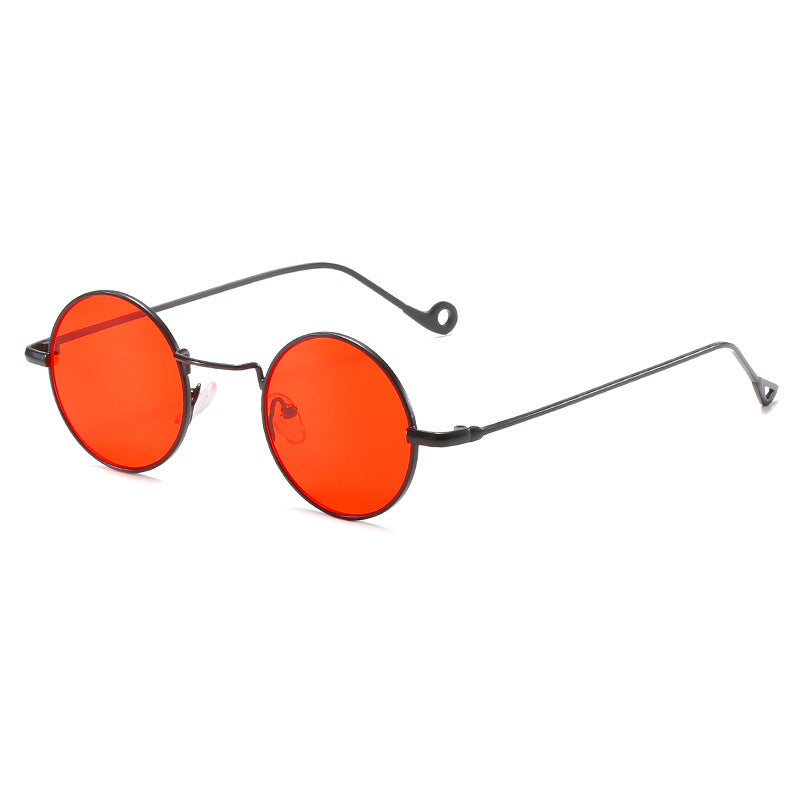 Steampunk Sunglasses – Retro Round Gothic Shades CJ