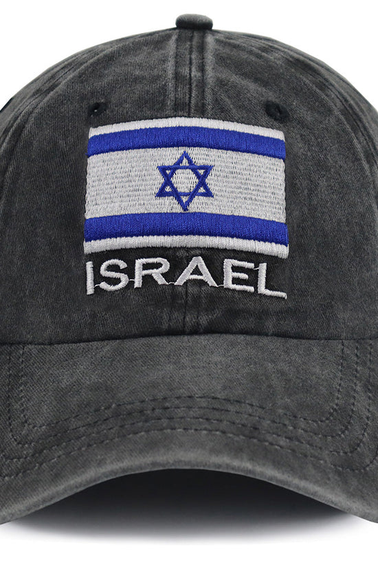 Israel Flag Adjustable Baseball Cap 