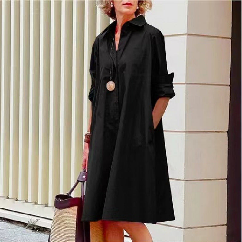 Plus-size Loose-fitting Top Dress 