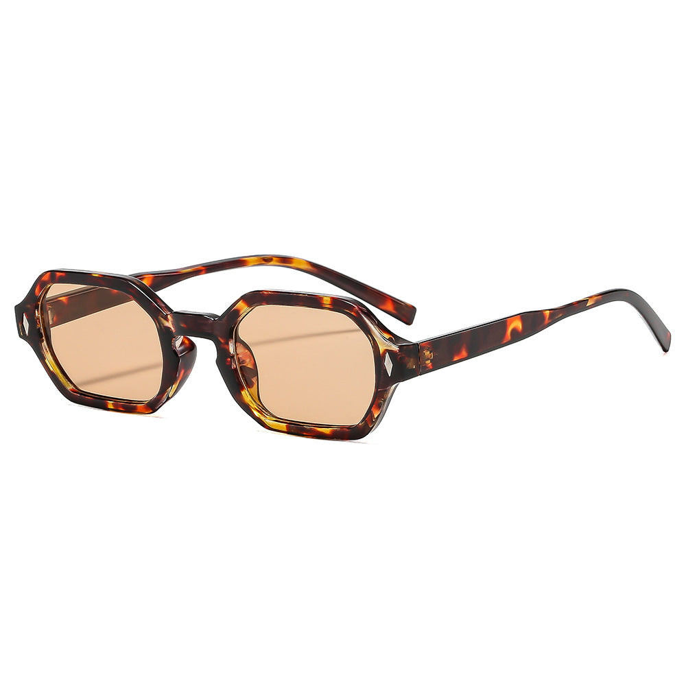 Polygonal Small-frame Sunglasses, European And American Style 