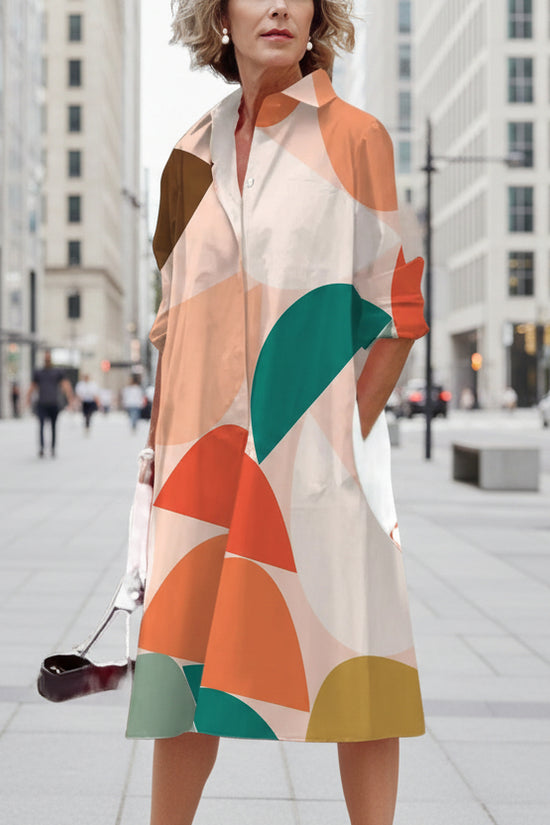 Plus-size Loose-fitting Top Dress 