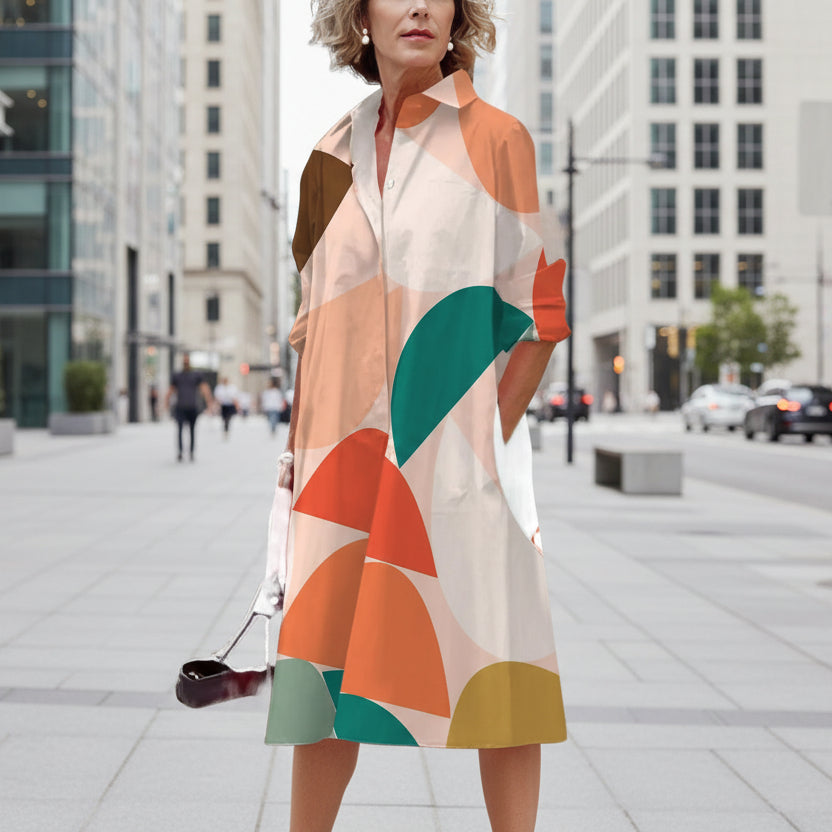 Plus-size Loose-fitting Top Dress 