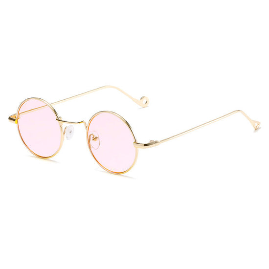 Steampunk Sunglasses – Retro Round Gothic Shades CJ