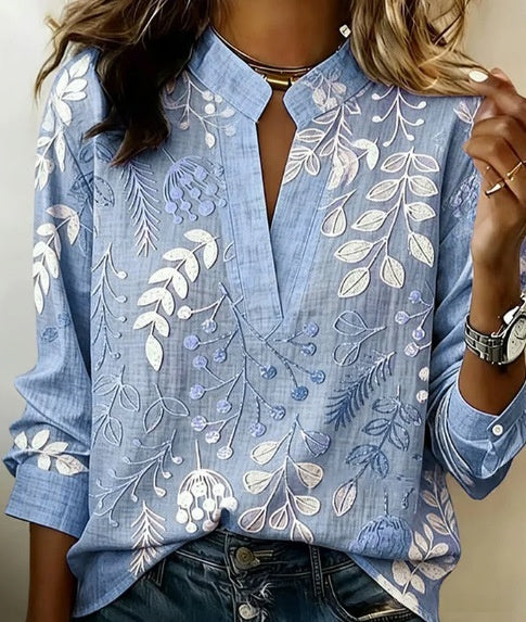 Women's 3D Digital Print Casual Shirt Top 