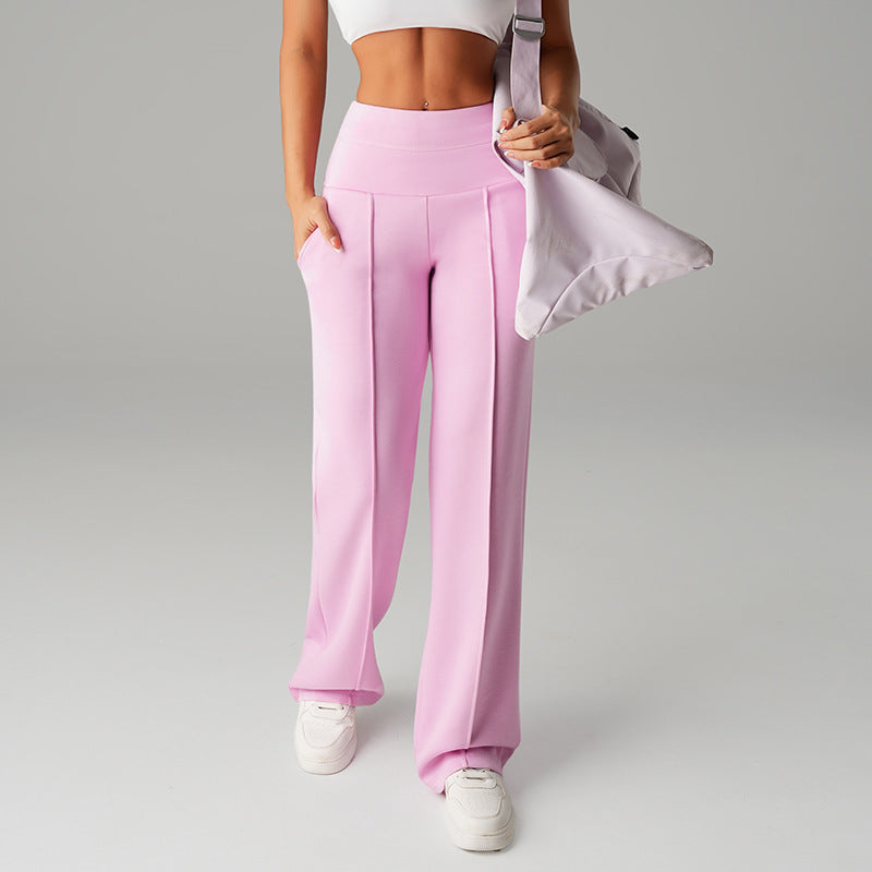 High-waisted Loose-fitting Wide-leg Womens Sweatpants 