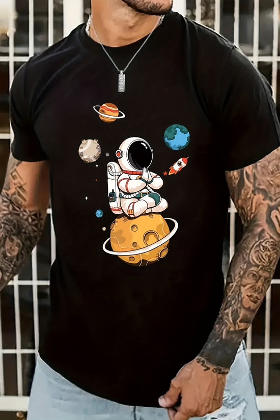 Men’s Astronaut Graphic T-Shirt CJ US