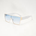  Metal Frame Blue Lens